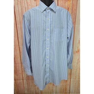 Brooks Brothers Regent Non-Iron Supima Cotton Stripe Dress Shirt 17-34